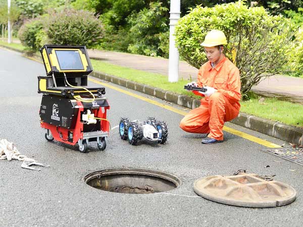 什运乡管道机器人检测